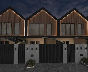 Цегляний таунхаус у розстрочку біля моря