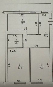 Продам 2 кімнатну квартиру в ЖК Сіті парк з видом на Дніпро