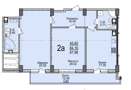 Продам 2к квартиру ЖК СВЯТОТРОЇЦЬКИЙ | бул. Шевченка, 202 |