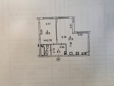 Продам 2-кімнатну квартиру в Бучі!