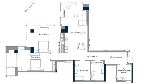 Елітна 3к квартира в ЖК А136 Highlight Tower. Центр. Панорама