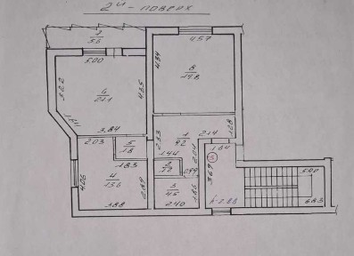 Продаж просторої 2-кімнатної квартири на вулиці Антонича!