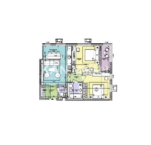 Продаж 2к квартири 66,3 м² з готовим ремонтом у <a href='/newbuilding/6369/view/zk-faina-taun'>Файна Таун</a>