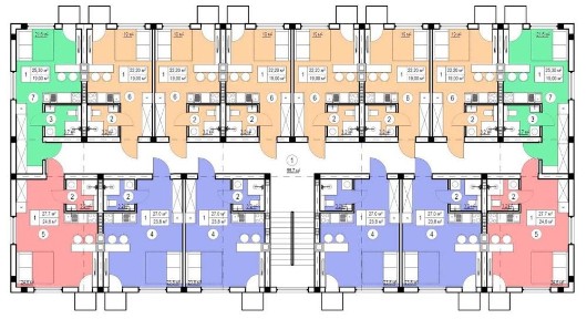 Багатоквартирний будинок на 41 квартиру. Під ключ