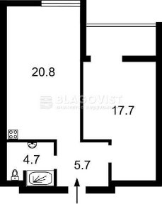 Музейний пров. 8 Продаж квартири з ремонтом