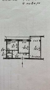 продаж 2-кім квартири з індивід опаленням, світло 24/7