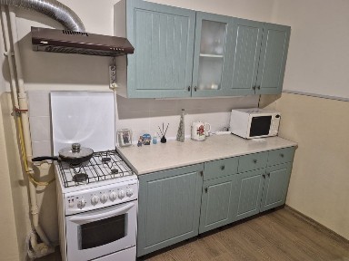 Продаж 3 кімнатной квартири тихому центрі з ділянкою.