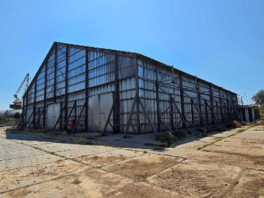 Каркасний ангар (склад) металевий 43*49*16,54 м.