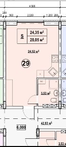 Студія від забудовника Дарницький р-н Київ