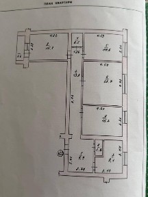 Продаж 3к з індивідуальним опалення