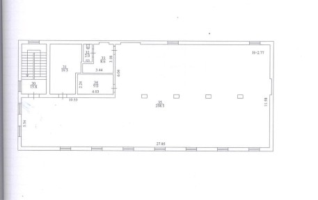 місто Стрий, вул. Вокзальна 11 (приміщення з ремонтом) площа 315 м2