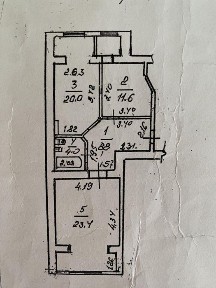 Продам 2-х кімн квартиру Вільямса район Бастма