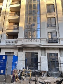 Фасад ЖК На Еврейской, Коммерция, Рассрочка, ЭКС