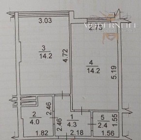 Продаж 1к квартири вул. Ракетна 24