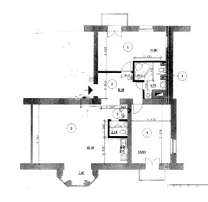 Лютеранская ул. 21, 3-х комн. Без комиссии!