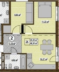 Простора 1-кімн. на Лісовій | 1-й Поверх | Метро, Ліс, Озеро