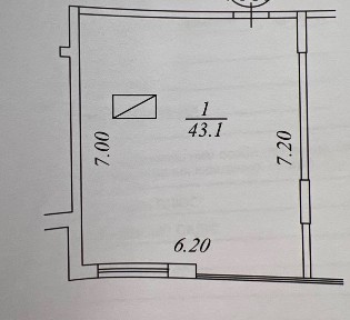 Продажа 2-комнатной квартиры 43 м², Набережная Победы ул.