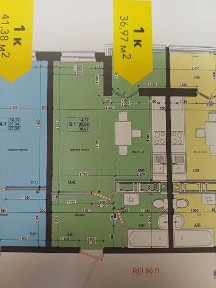 1-к. в Заселенном новостро возл ТРЦ Терминал в ЖК Петлюры (Металлургов)