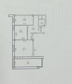 Продажа 3-комнатной квартиры 95 м², Сечевых Стрельцов ул.