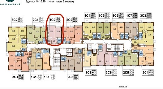 Топ Варшавський 3 Найбільша 1к квартира 48м2 Новобудова Генератор 9пов