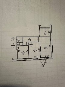 Продажа 3-комнатной квартиры 57 м², Маршала Малиновского ул.