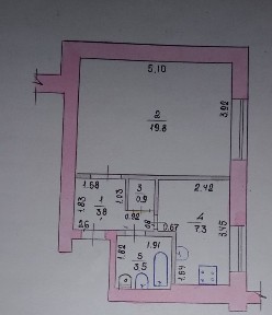 Две ( 1кв+2кв) в одном тамбуре. Бизнес.