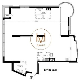 8lvl квартира S=190 кв. м. розкішної нерухомості в жк Busov Hill