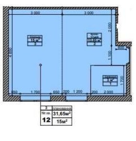 Продається 1к. квартира в будинку комфорт класу від забудовника.