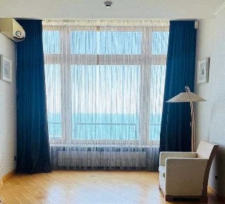 Квартира с панорамой моря в парке Шевченко