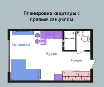 Продам 1 кімн. квартиру на вул. Весела, 24, ЖК Воробйові гори на Полях