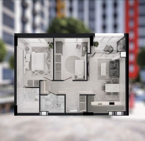 Жк барвы barvy barvi 2x комнатная 66 квадратов