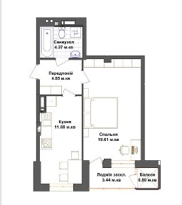 Продаж 1 км. квартира Тарнаського БЕЗ ПОСЕРЕДНИКА