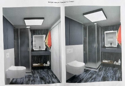 Дворівнева 2-кімнатна + мансарда 84 м². Тепла підлога