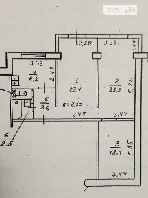 Продаж комерційного приміщення на вул. Дарницька 9, площа 80.4 кв. м • ID 33408450