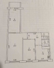Продаж квартири 3к Івасюка Володимира 9 ТЕРМІНОВО 62м2 Парк Наталка