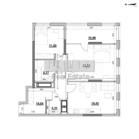 Продаж 2к квартири, ЖК Nordica Residence, шос. Залізничне 45а