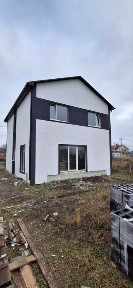 Новий будинок в Гостомелі, 160м2 на 7.5 сотках, є крита тераса