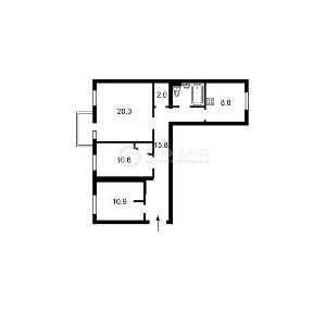 Продаж квартири 3км 76м Центр вул. Гончара Олеся 90/92