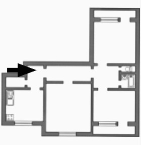 Продаж 3к квартири з роздільним плануванням по вул. Радужній, 11а