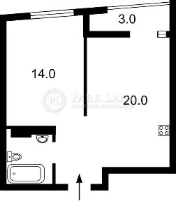 Продаж 1-кімнатної квартири, М. КПІ