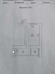 Без% Продаж квартири 25кв. м. Вишневе Крюківщина Теремки