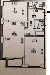 Предславинська 40 Французький квартал 2 3-к (82 кв. м). ВИГІДНО!