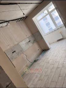 2 ком квартира на Сахарова с начатым ремонтом