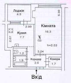 Продажа 1-комнатной квартиры 37 м², Милютенко ул., 17А