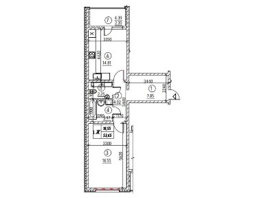 Найкраща, распашонка 1 кімнатна ЖК Навігатор-2! Коноплянська, 22.