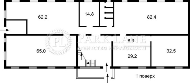 Без %. Продаж окремої офісної будівлі 1120м, вул. Ростиславська. Центр