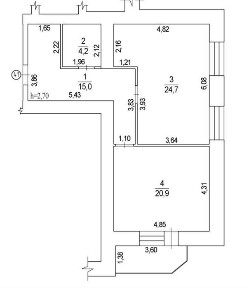 2-х кімнатна, Новобудова, можливо єОселя, єВідновлення.