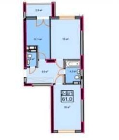 Готова 2 кімнатна квартира - Ідеальна інвестиція (638$ м. кв. )