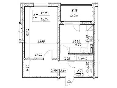 Чудова 1к в ЖК Деснянський. Є-оселя (3,7%), Є-ремонт. Без комісії!