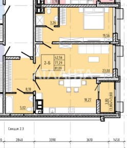 Квартира в ЖК Модерн на 6-й ст. Фонтана